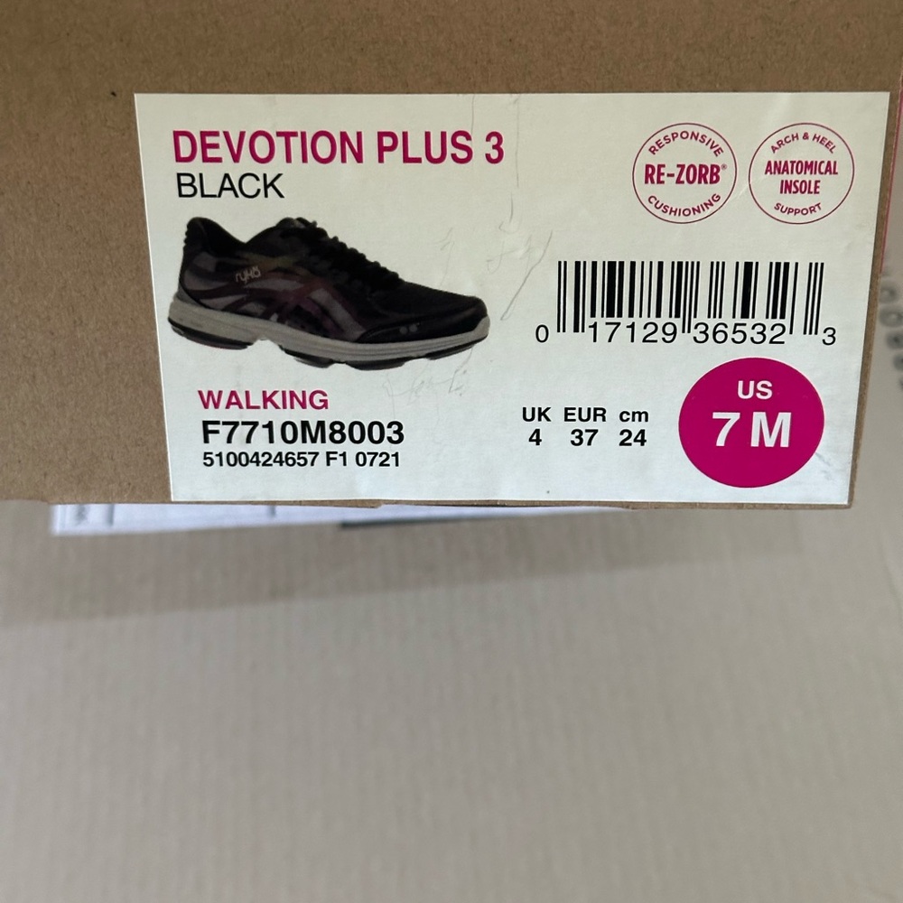 Ryka Devotion Plus 3 Women's Walking Shoes - Black